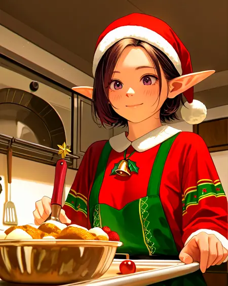 Wolvie's Christmas Elf v2025.1 (Style - Illustrious)