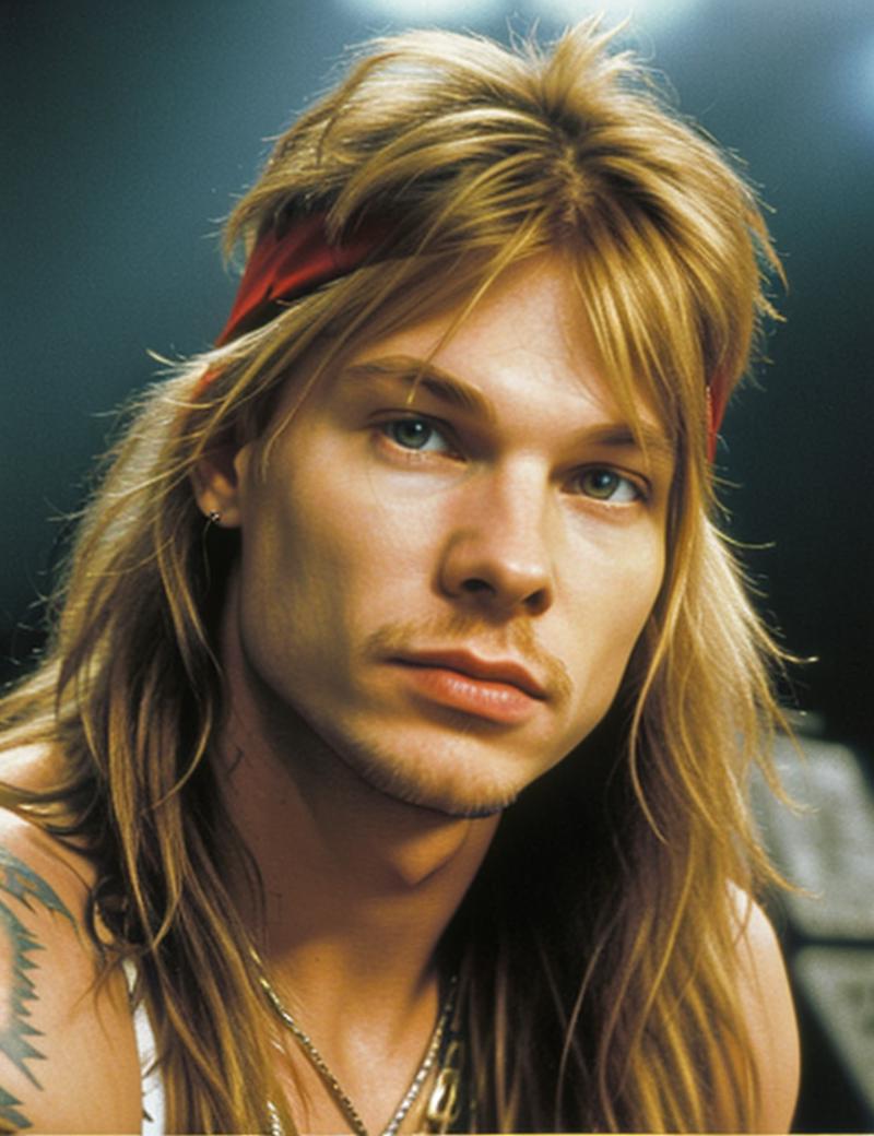 Axl Rose – William Bruce Rose Jr image by zerokool