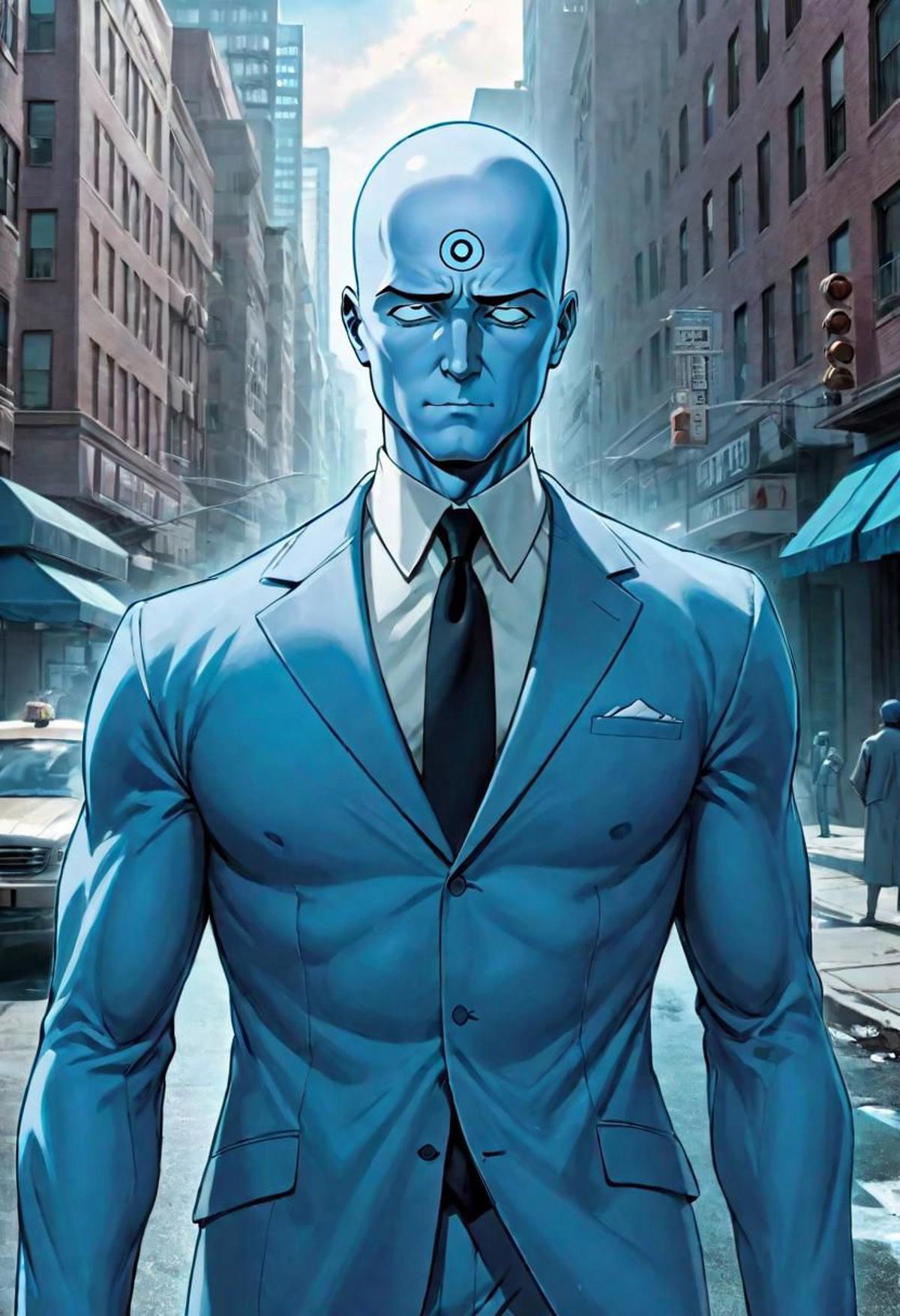 Doctor Manhattan XL + SD 1.5 image by R4dW0lf