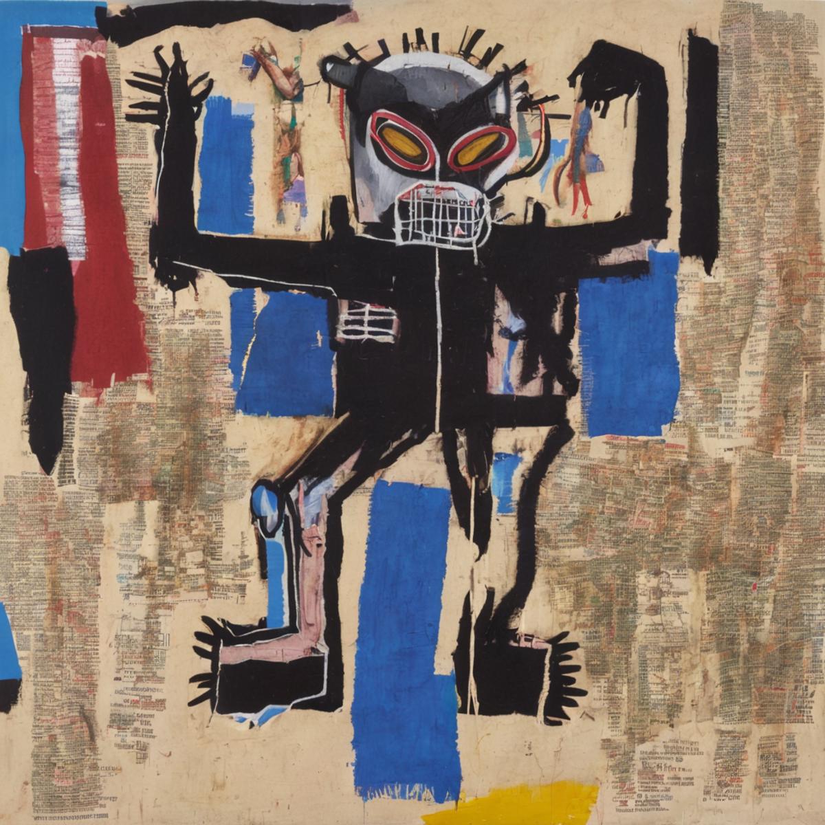 Jean-Michel Basquiat SDXL 1.0 art style lora image by getphat