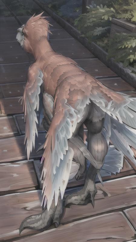 <lora:Ptero:1>, Pterosaurs, flying, Cretaceous, Cretaceous period, Cretaceous background, forest