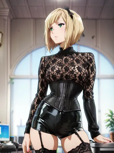 Mistress corset outfit 1