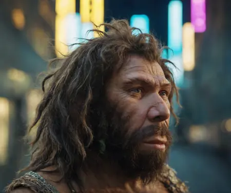 Man Neanderthal-Lora