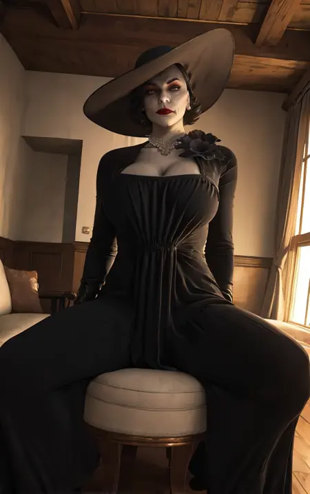 Lady Dimitrescu (Black Dress) | Resident Evil Village | ownwiafu