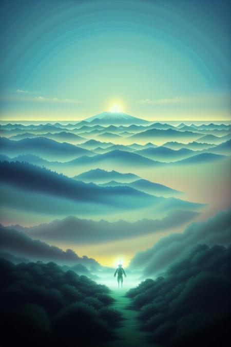 anime artwork hazy misty scene depicting an alien emerging from the fog
    <lora:epi_noiseoffset2:1> . anime style, key visual, vibrant, studio anime,  highly detailed