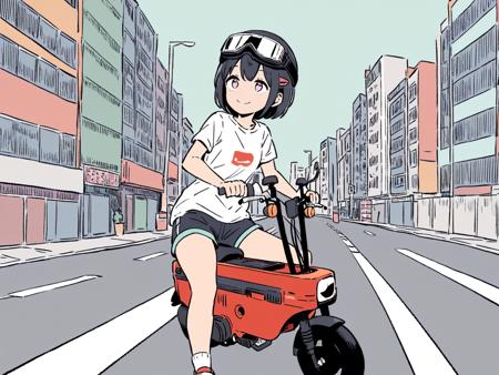 Folding Scooter Motocompo Lora SDXL v1.0