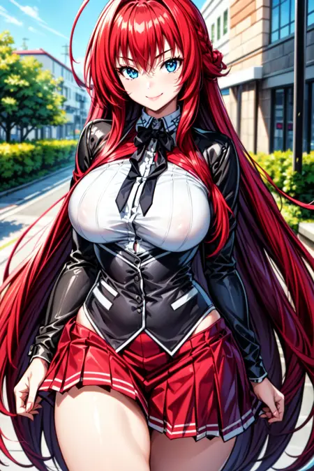 Rias Gremory | リアス・グレモリー High School DxD | ハイスクールD×D [Neural Da Vinci]