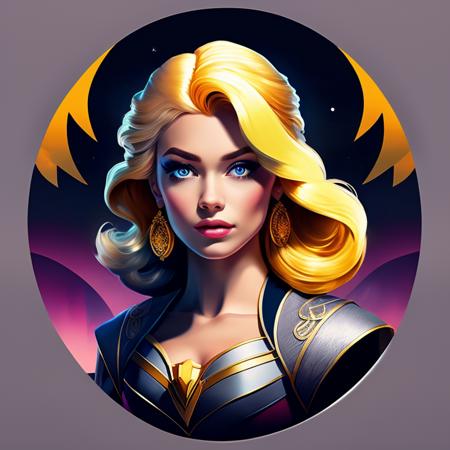 Disney Princess, blonde, epic, cinematic, circular,
,T shirt design,TshirtDesignAF,<lora:TshirtDesign21Config4WithTEV2:1>