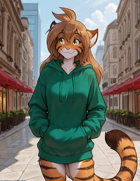 Flora | Twokinds (illustrious SDXL LoRA)