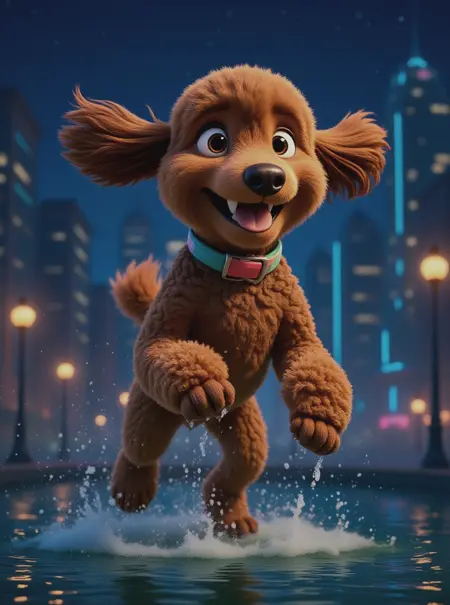 kontext一One-click to generate Disney style 迪斯尼风格