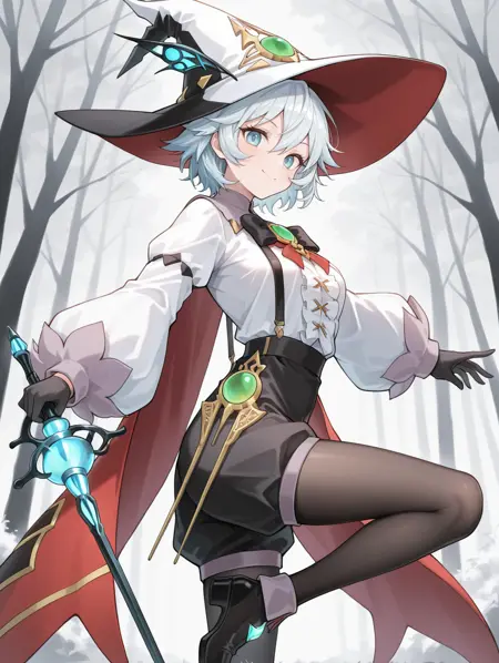 Yu-Gi-Oh! - Rucia of the white forest (白き森のルシア) illusXL