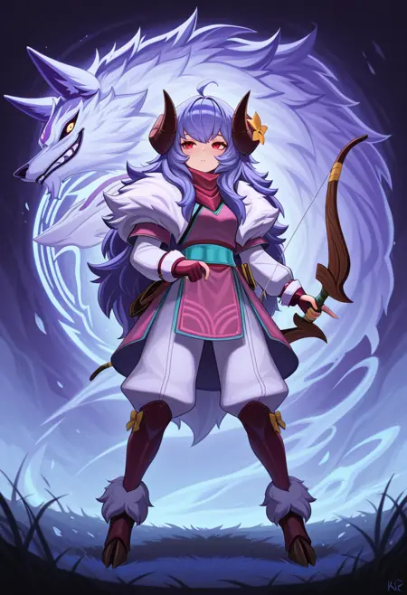 kindred spirit blossom | League Of legends