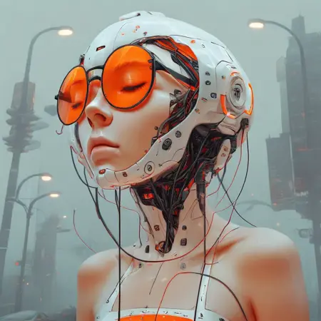 ORANGE CYBERCORE 🎨 BY STX