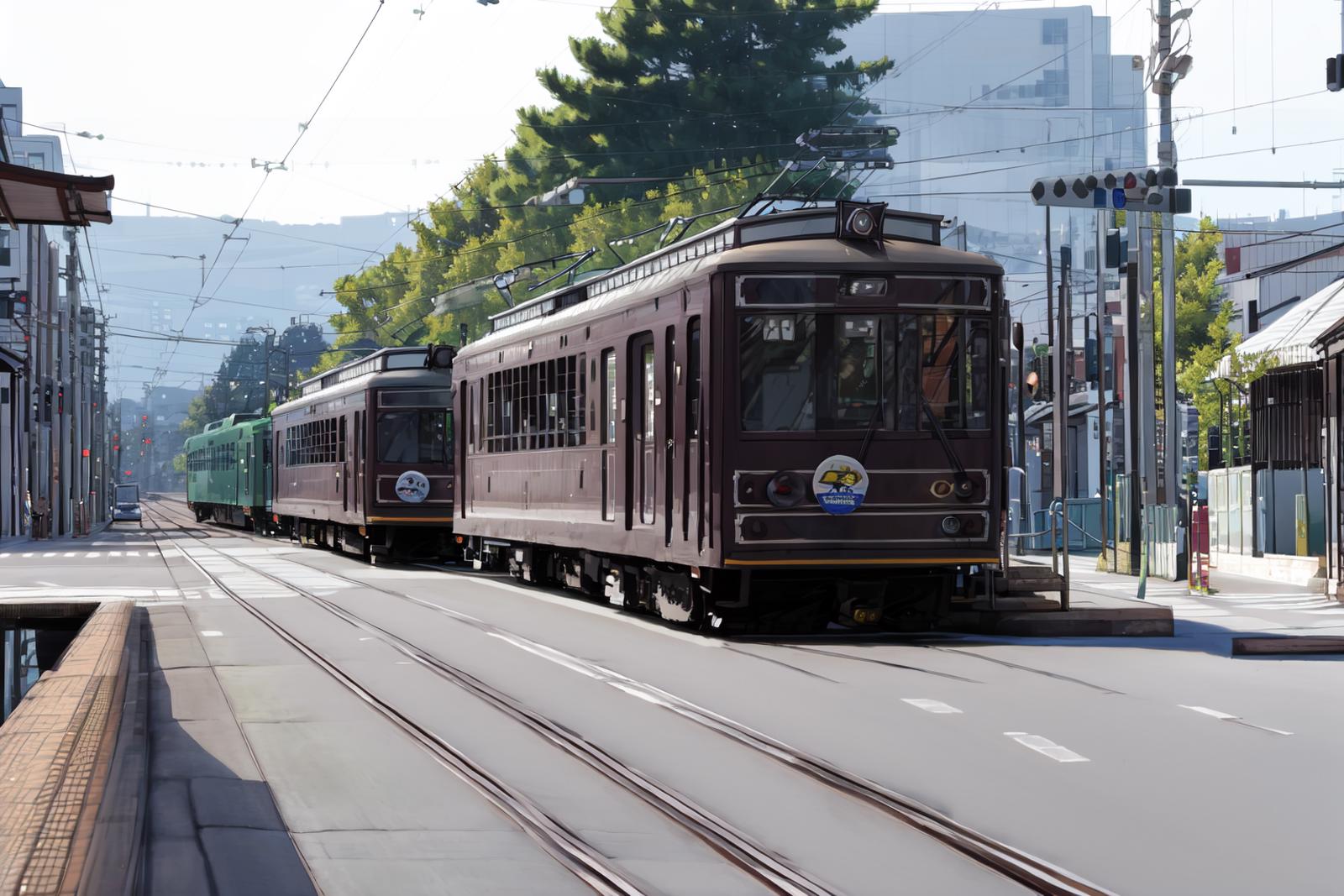 嵐電（京福電気鉄道嵐山本線）モボ21 image by swingwings