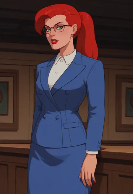 Marcia Cates, (Batman: The Animated Series), LoRA, Illustrious XL