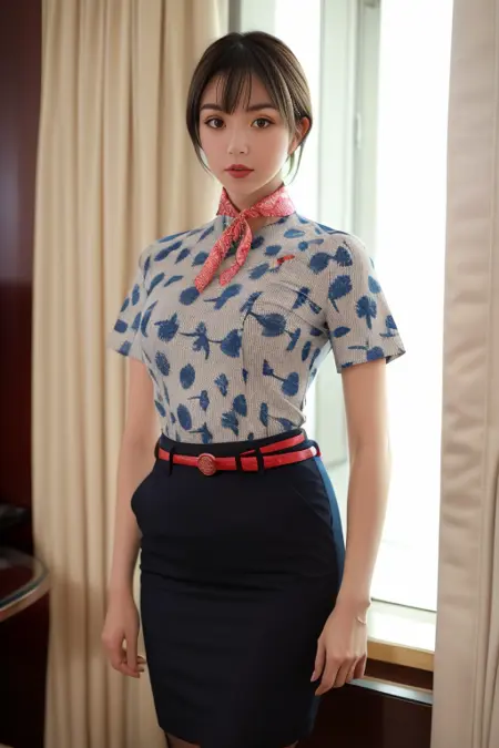东航空姐制服 CES uniform