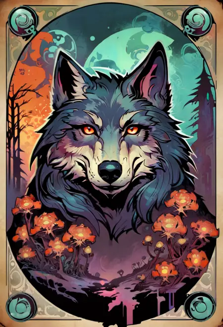 CCXL-Mucha Art Style
