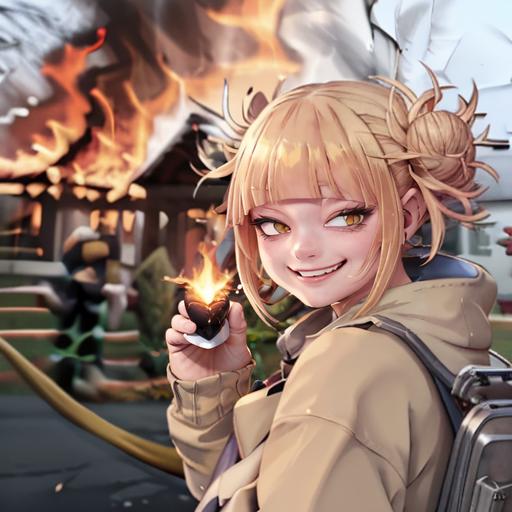 Disaster Girl Meme | Concept LoRA image by white_radish