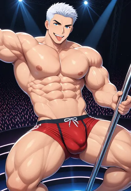 Pole Dance ( MALE / illustrious )