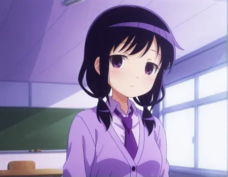 [Illustrious] Watamote anime style わたモテ