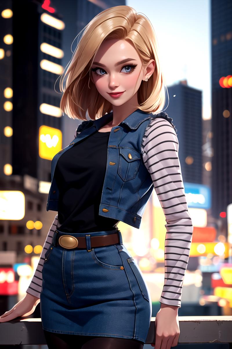 Android 18 (Dragon Ball) image by CitronLegacy