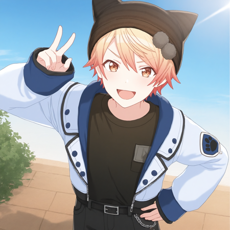 Peppy Abyssinian (Tenma Tsukasa) / Project SEKAI ObsessionIllustrious