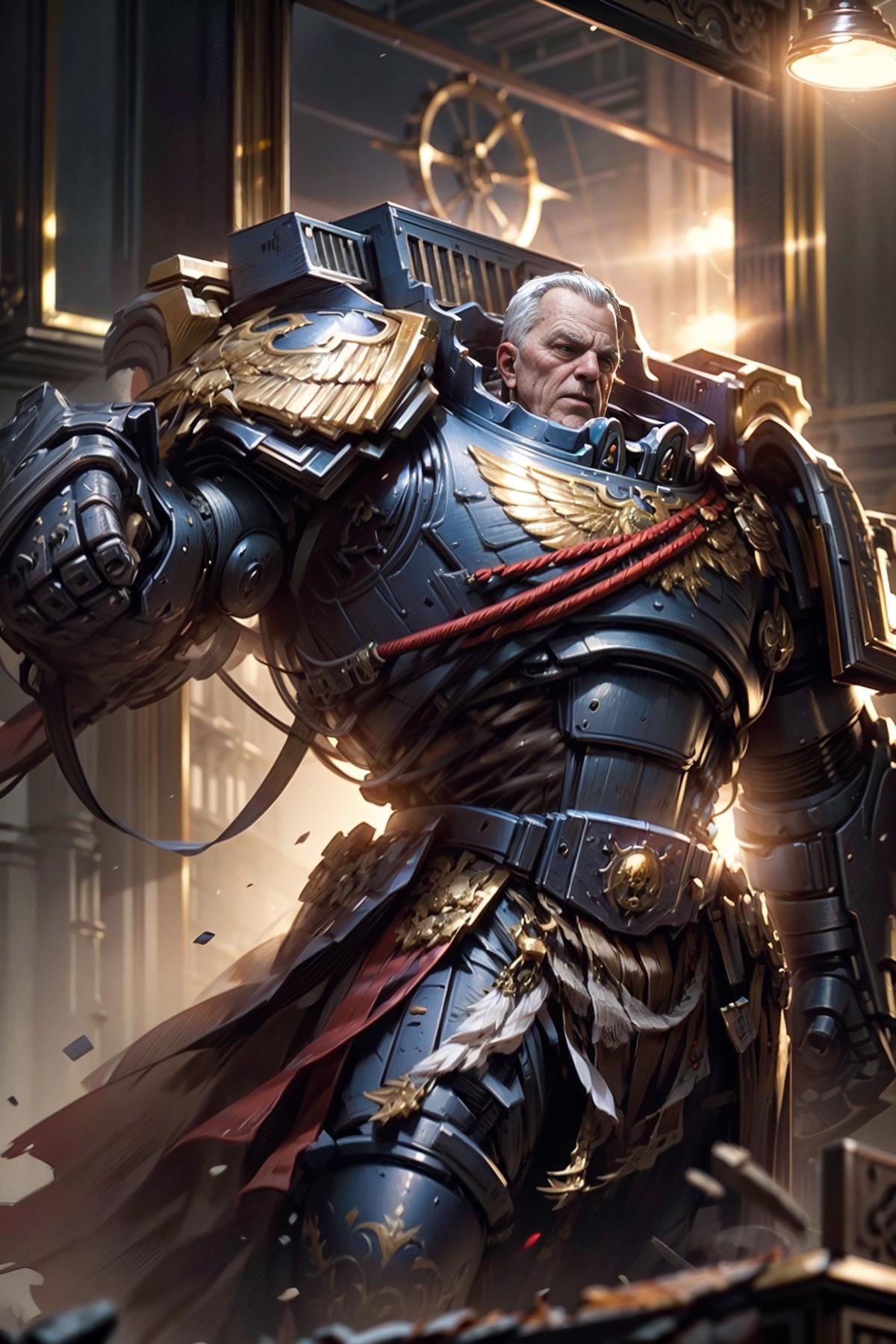 Marneus Calgar, Lord Defender of Greater Ultramar and the Lord of Macragge image by ccaraxess