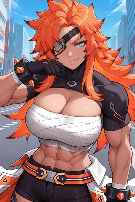 Asher (Omega Strikers) SDXL LoRA [Illustrious]