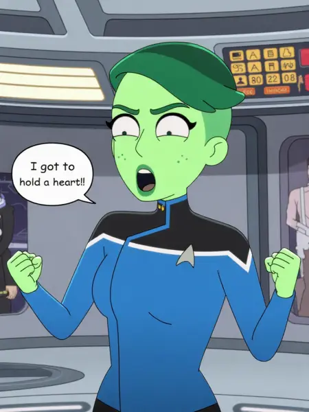 D'Vana Tendi (Star Trek - The Lower Decks) - Flux.D