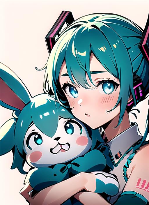 Hatsune Miku (with shiny eyes) image by Herrscher_AGGA2023