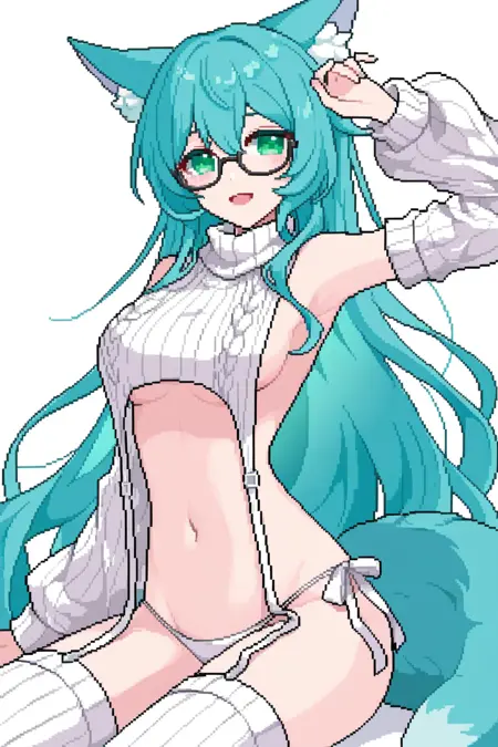 [NoobAI-XL EPS 1.1]"tinia_etru" style|Pixel Art