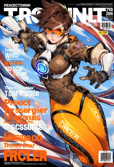 Lena Oxton/ Tracer - Overwatch