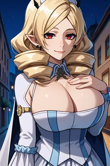 Horn Skuld/ホーン・スクルド (Seraph of the End) SDXL LoRA [Pony Diffusion]