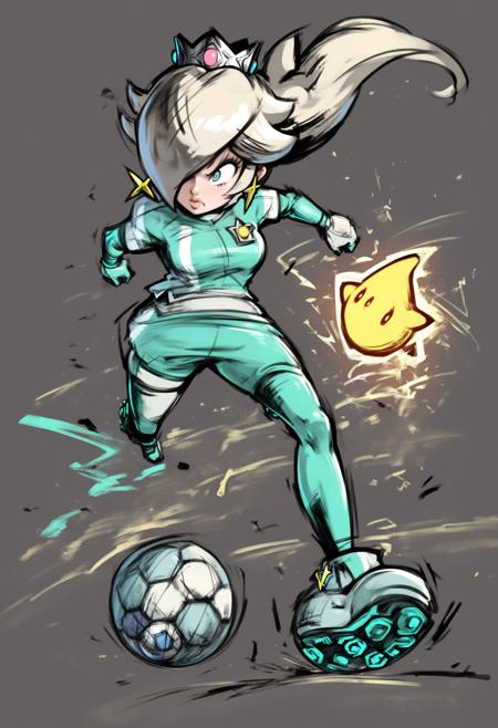 soccer ball, sportswear, soccer uniform full body angry lineart aura