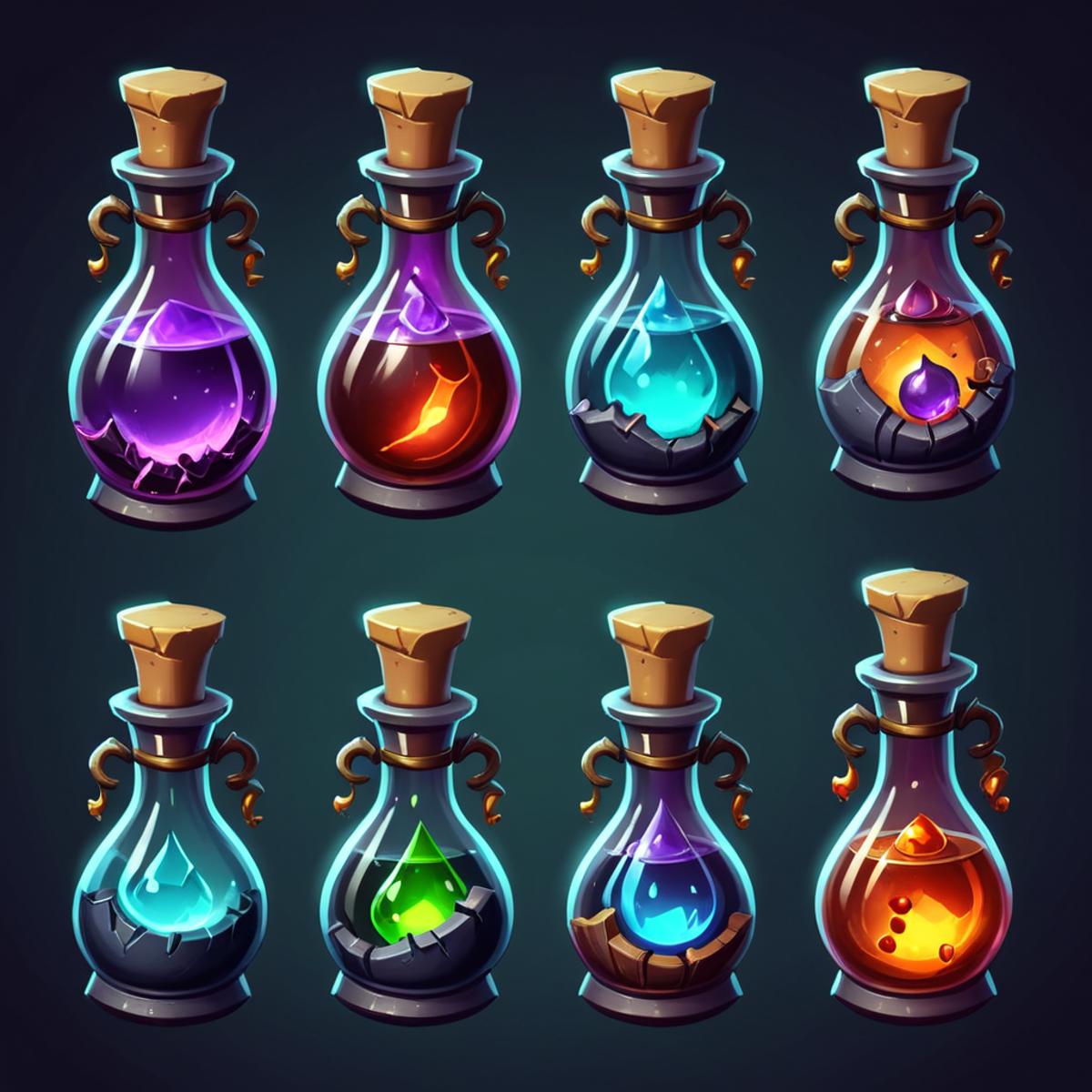 GAG - RPG Potions  |  LoRa XL image by idle