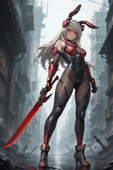 Br4D - Krolik (Charolic) - Girls Frontline 2 (SFW/NSFW) SD15 / IL