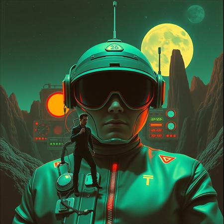 Avant-garde , Robert T techno style , retro futurism