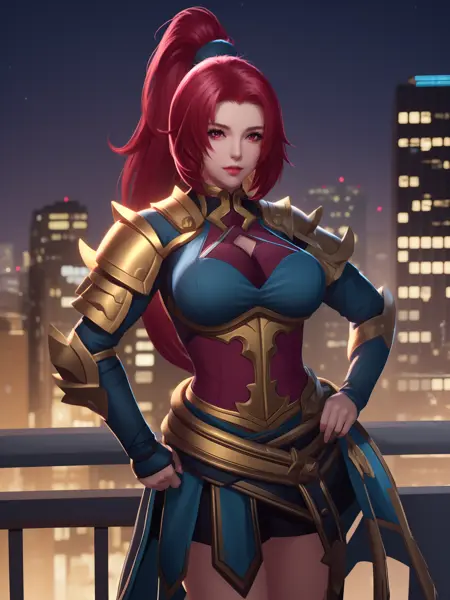 王者荣耀_花木兰_剑舞者_Honor of kings_Hua Mulan