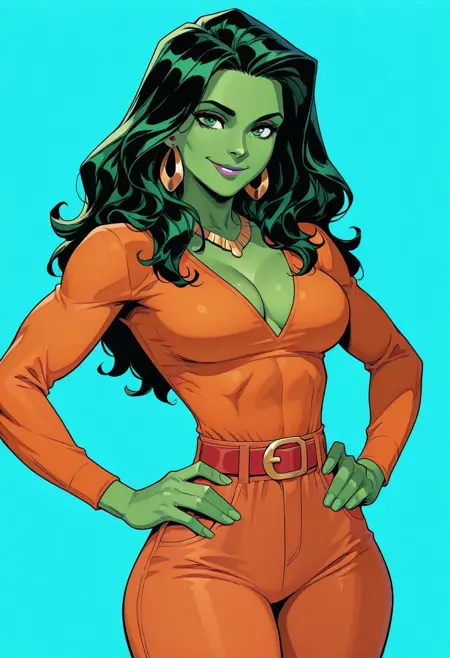 She-Hulk Avengers Party Fit