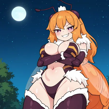 Queen Bee - Echidna Wars DX / Milia Wars