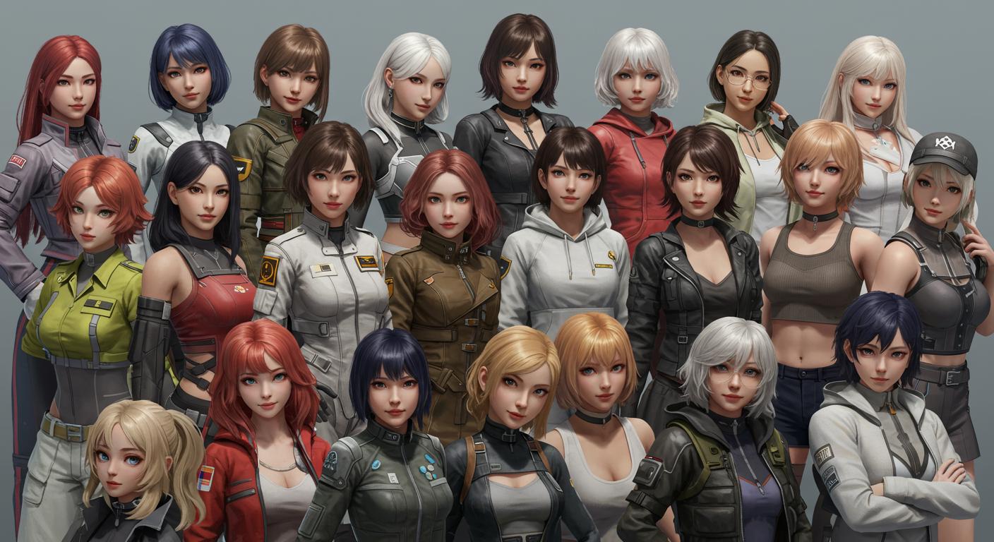Female Character Database and Prompt Table for ComfyUI & Pony / SDXL