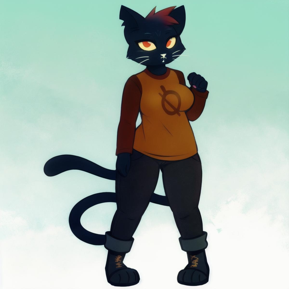 Mae Borowski (Night In The Woods) image by FauxAndCroe