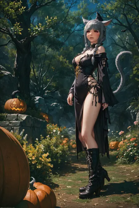 Halloween landscape