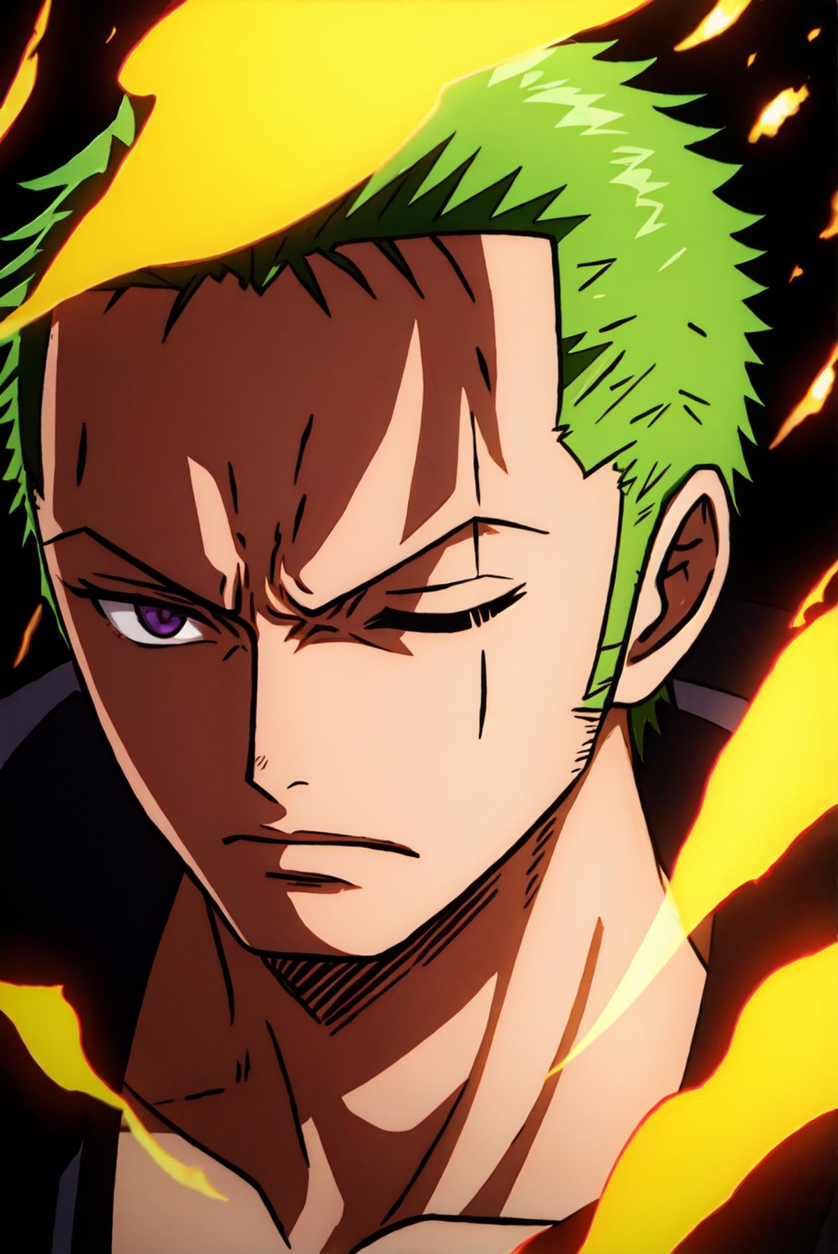 roronoa zoro face