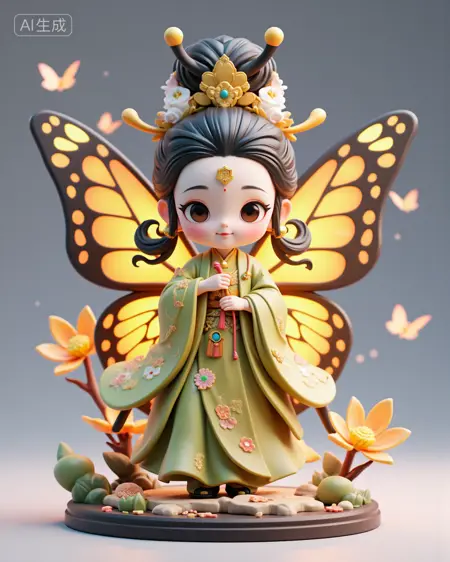 IP人物3D设计(3D design of IP characters)