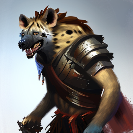 DnDAi-Gnoll_Person DnDAi VTTRPGResources Gnoll Person