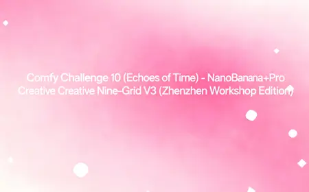 Comfy Challenge 10 (Echoes of Time) - NanoBanana+Pro Creative Nine-Grid V3 (Zhenzhen Workshop Edition)