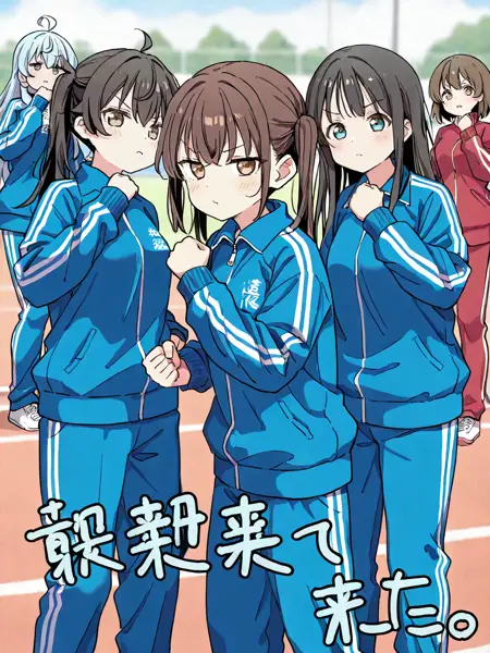 Chari-de-kita meme Illustrious (チャリで来た)