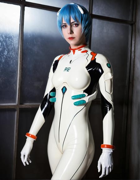 Latex Rei Ayanami Cosplay | SDXL/Pony | Multiple Outfits v1 Classic Plugsuit SDXL