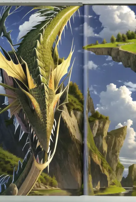 Fake Books : Scan appearance, realistic, photo, manual